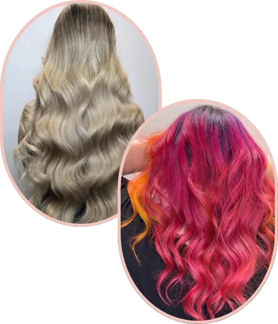 two hairstyles